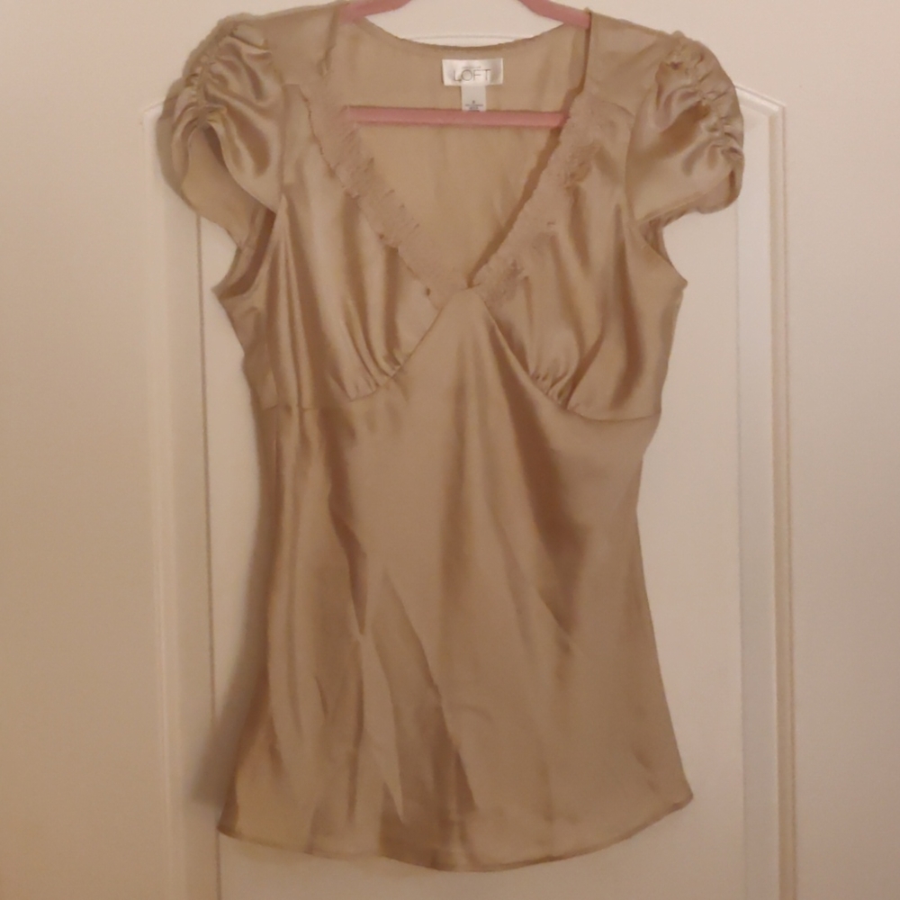 Loft silky like blouse